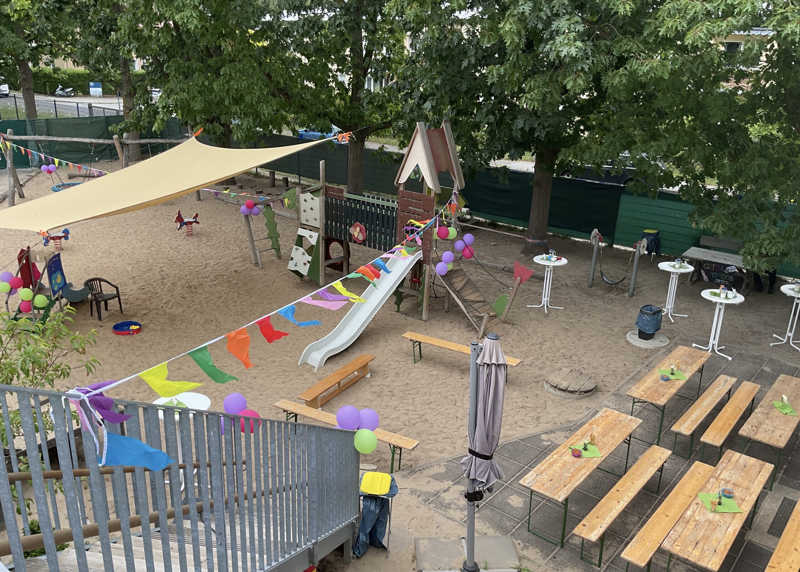 Sommerfest in der Blohmstraße