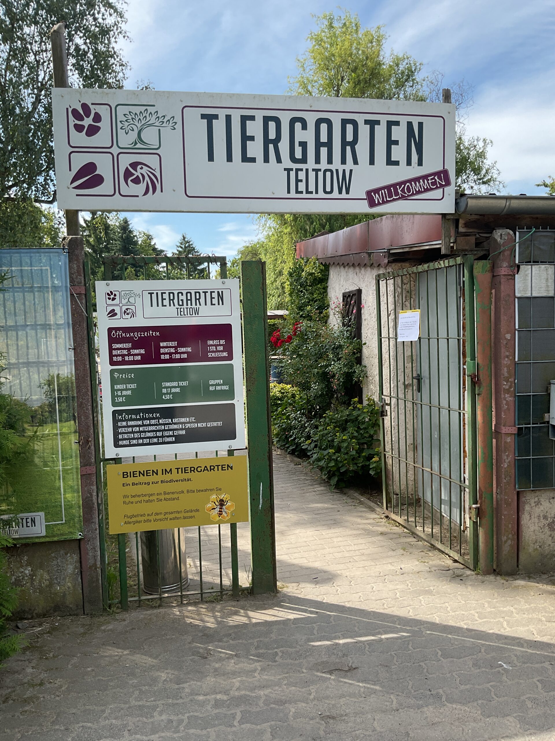 Tagesausflug in den Tierpark Teltow