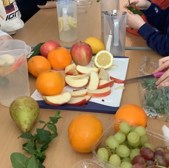 Wir haben Geschmackswasser gemacht